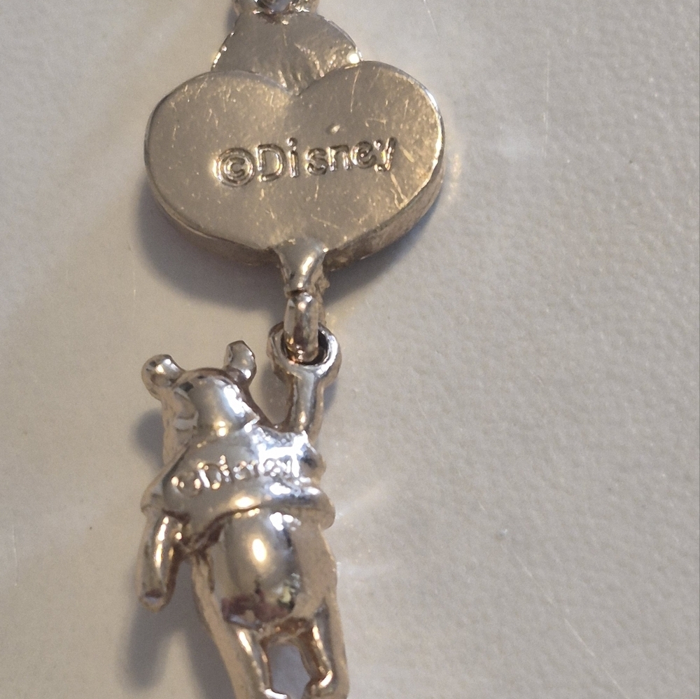 🦜DISNEY Winnie the Pooh Bear with Balloons Necklace - Picture 6 of 7